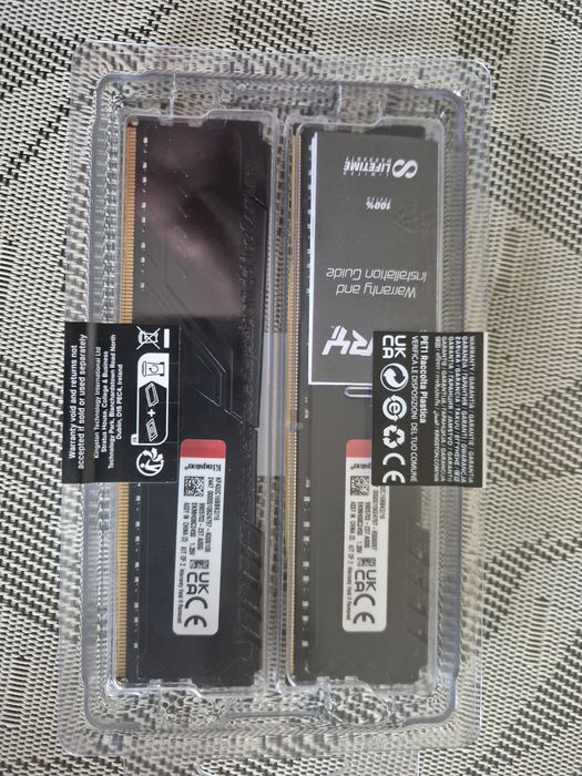 Fabrycznie nowa pamiec ram Kingston Fury Beast 2x8gb Cl16 3200mhz