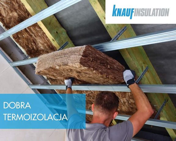 Wełna mineralna Knauf insulation  Lambda 0.033