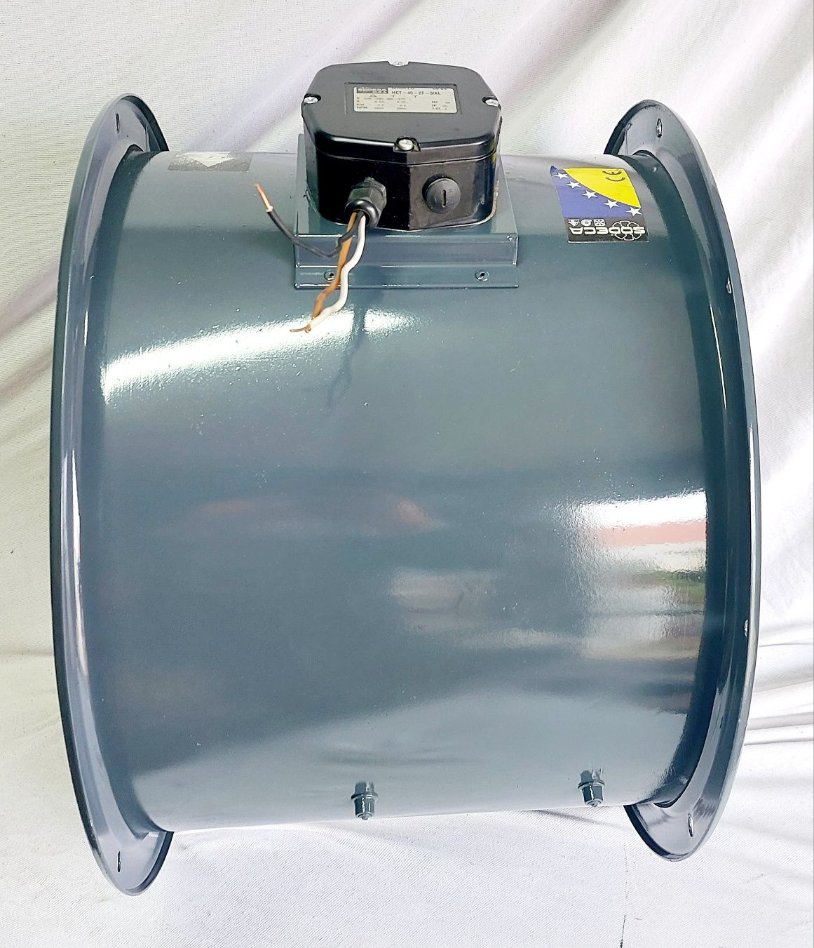 Ventilador extrator 12750 m3h Ar fumos tintas de estufas de pintura
