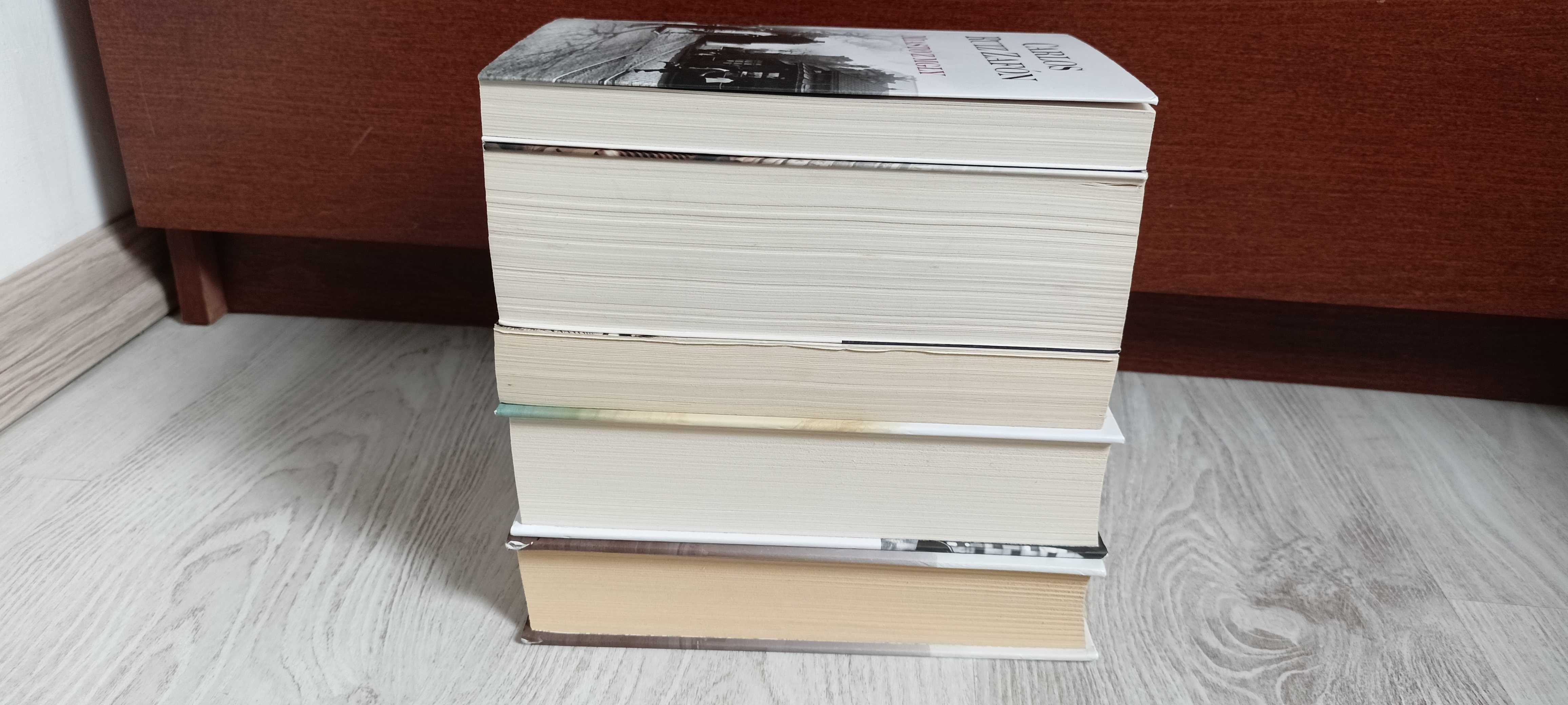 5x Zafon Więzień nieba Cień wiatru Labirynt duchów Gra anioła Miasto z