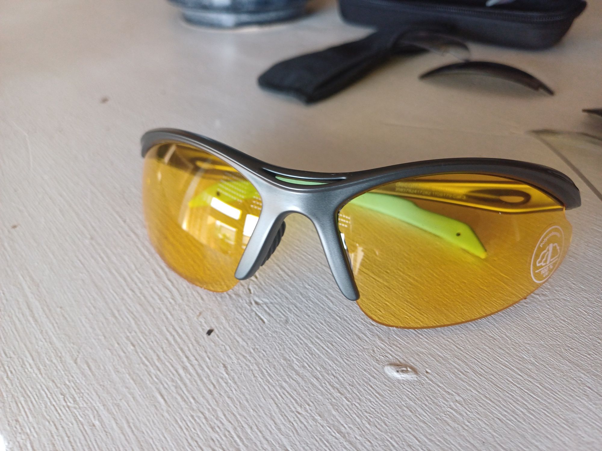 Oculos de Ciclismo Polarizados 3 Lentes