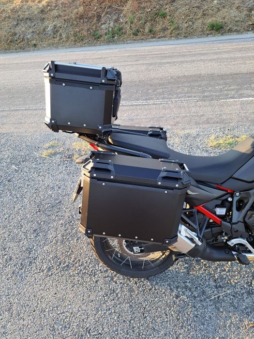 (NOVO) Malas Laterais + Top Case Honda África twin 1000 / 1100