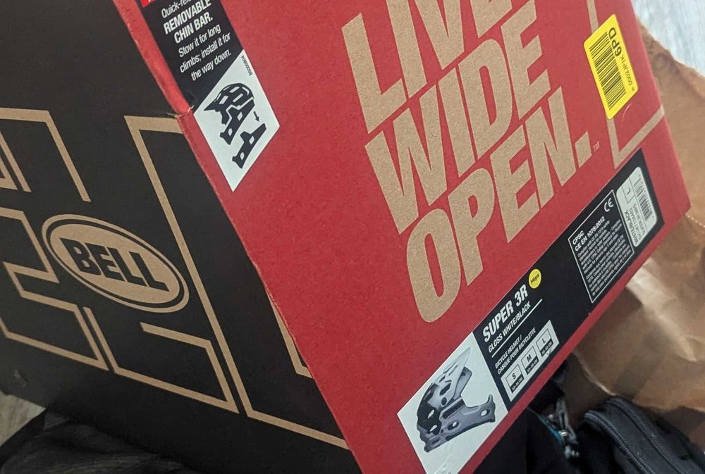 Kask rowerowy 2w1 enduro full face Bell Super 3R MIPS - rozmiar L