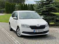 Skoda Fabia SALON POLSKA bezwypadkowa LPG niski przebieg POLIFT klima LED