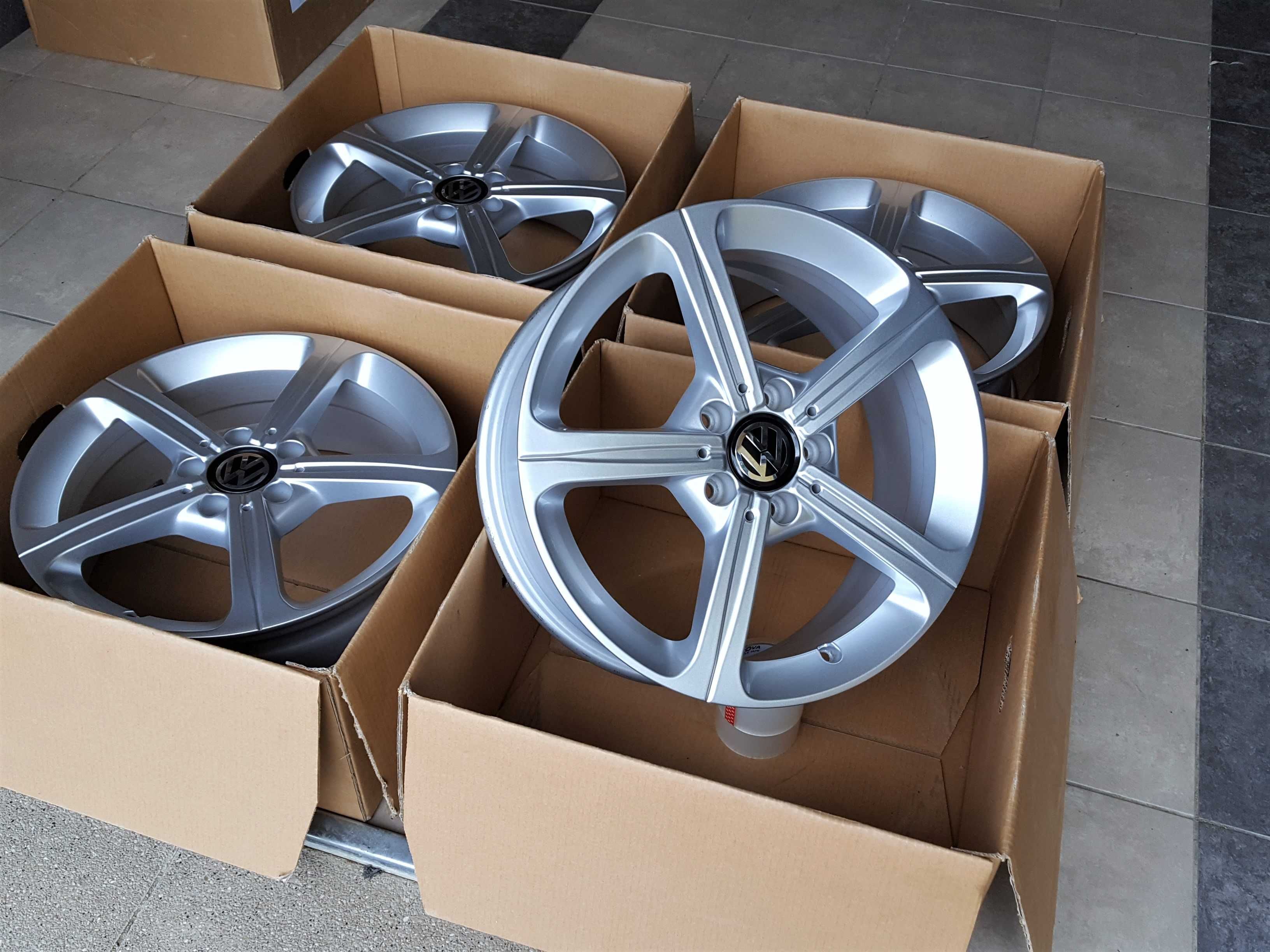 Alufelgi 17 5x112 VW Golf Passat Tiguan Jetta Touran Caddy T-Roc 478#