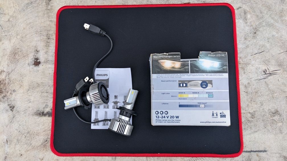 Philips Ultinon Essential LED H7 лампи світло фари 12/24V