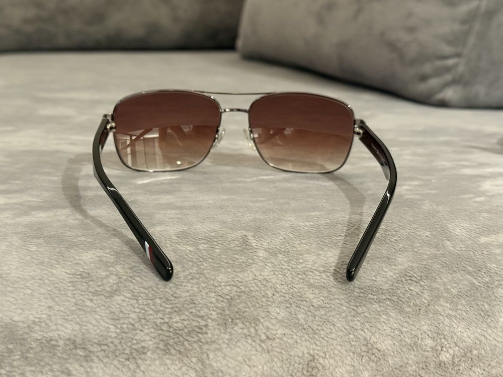 Okulary Tommy Hilfiger męskie przeciwsłoneczne + Pudełko