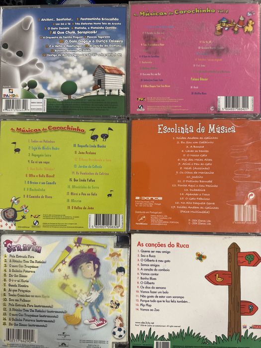 CD’s músicas infantis