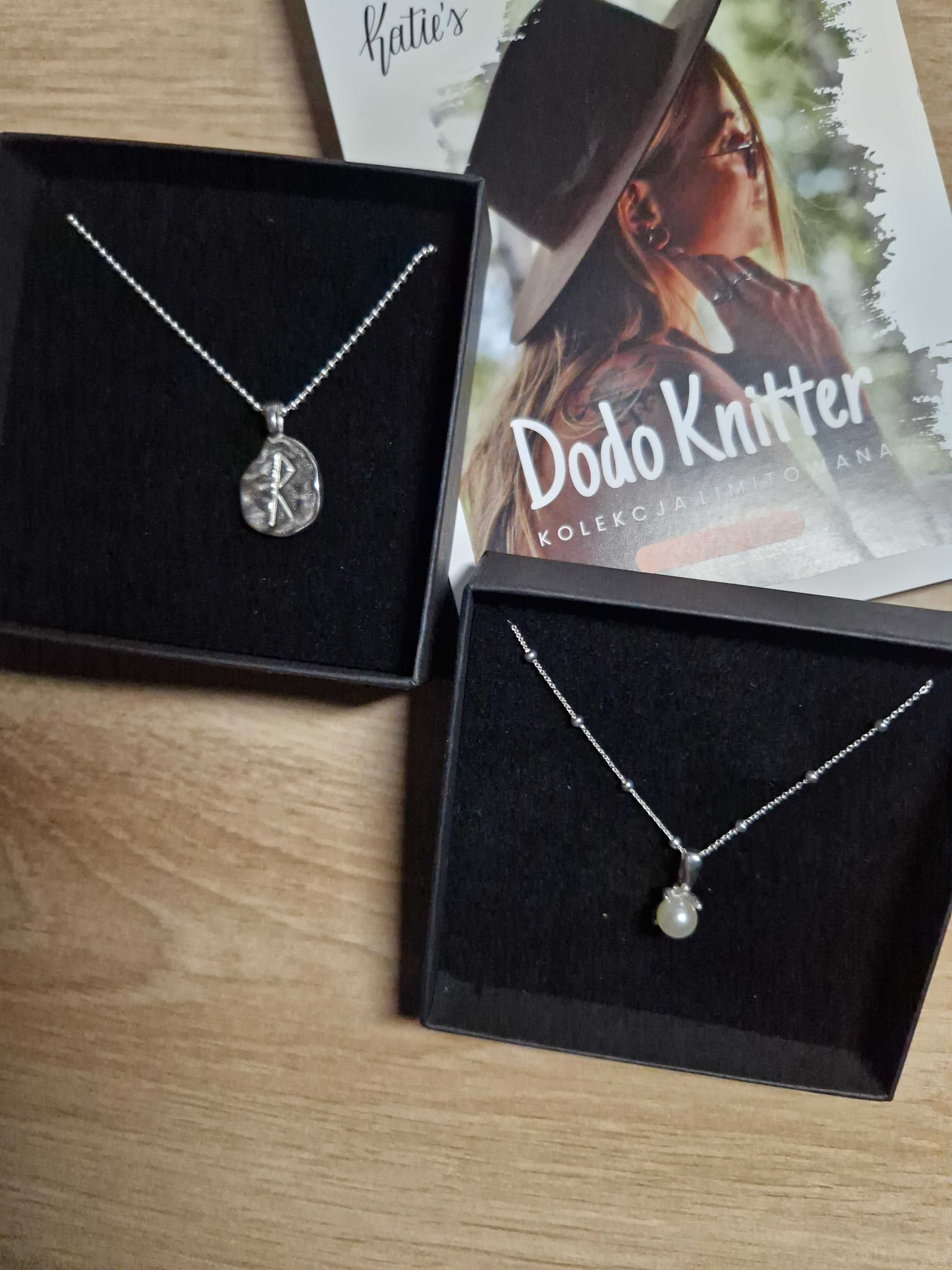 Zestaw łańcuszków i zawieszek katies dodo knitter runa
