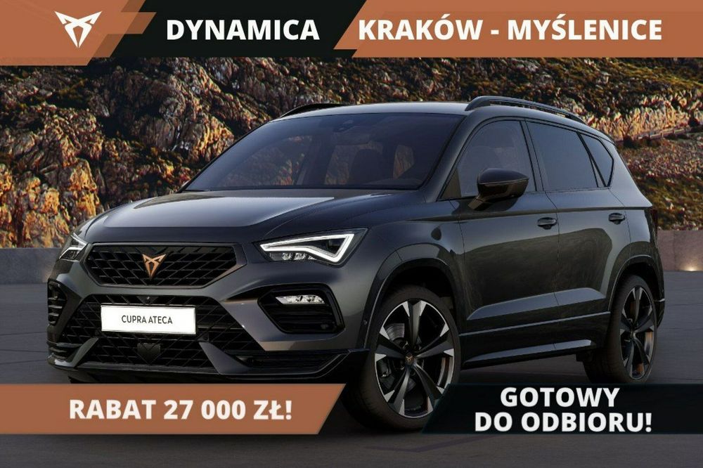 Cupra Ateca 1.5 TSI - 150KM - Pakiet jazdy XL - Rocznik 2025!