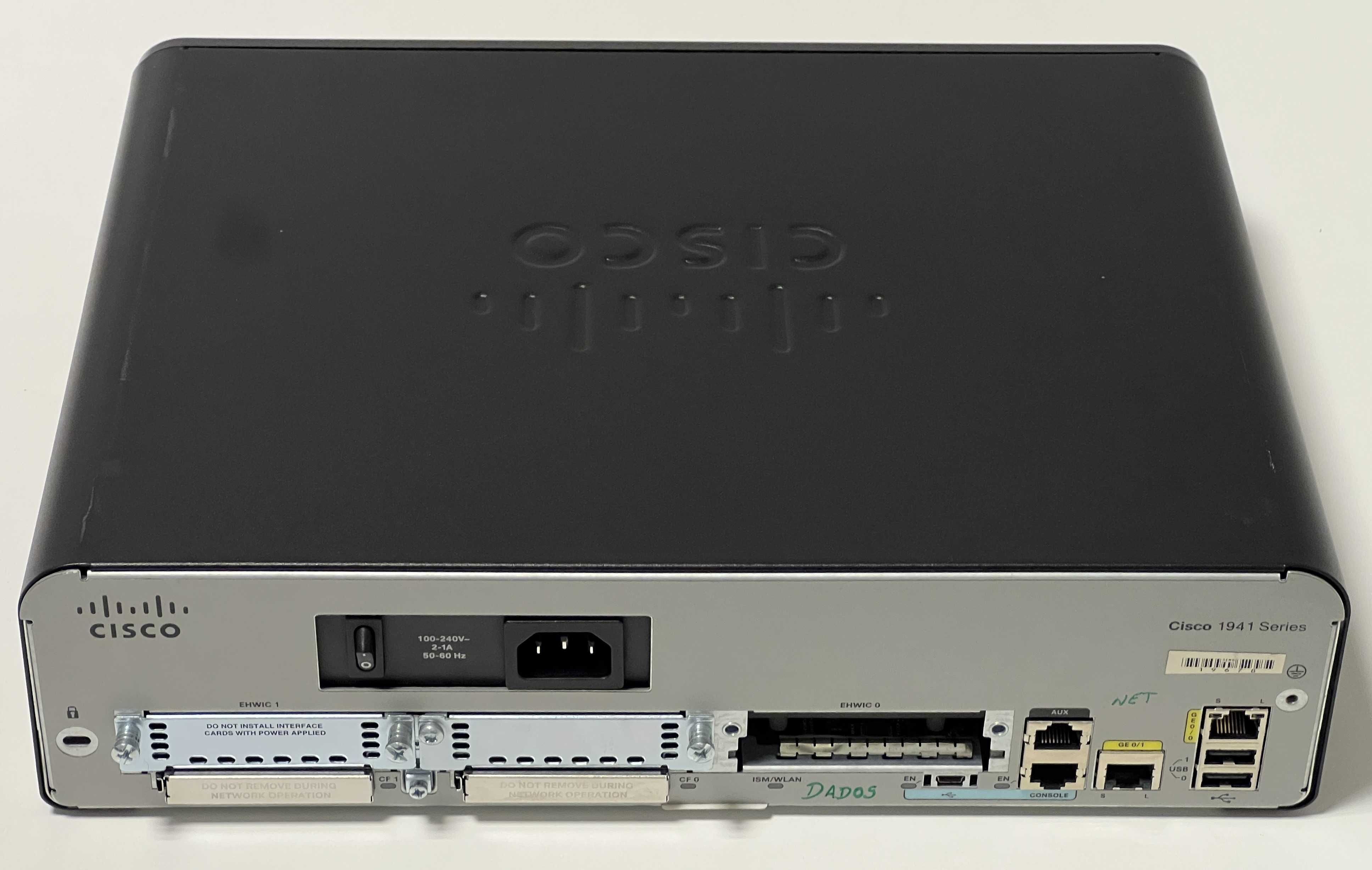 Router Modular Cisco 1941 - Series 1900 - Usado