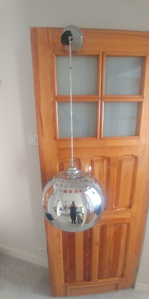 Lampa chrom lustro()