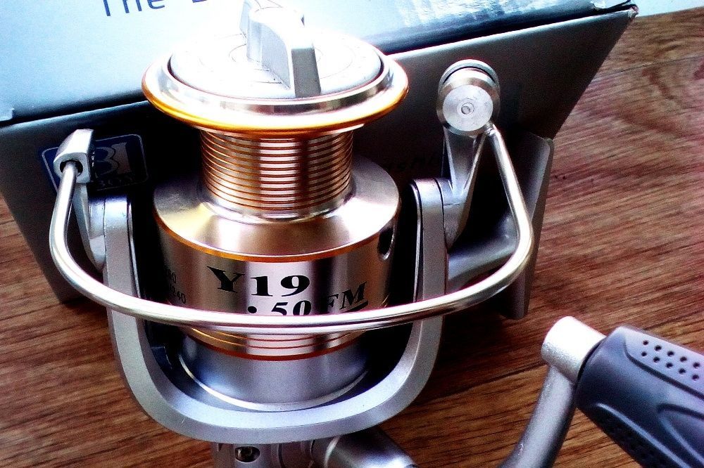 Катушка КАРПОВАЯ Рыболовная BOYA 9bb 3000-6000 (спиннинг шнур леска)