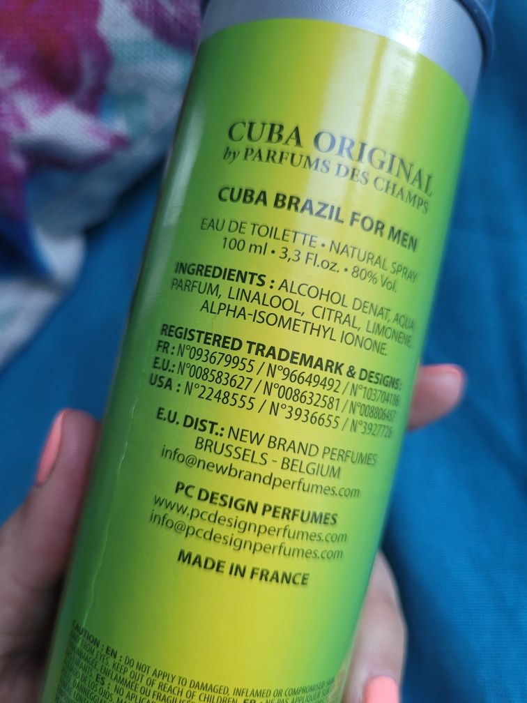 Cuba Brazil citrico amadeirado NOVO ENTREGO EM MÃO