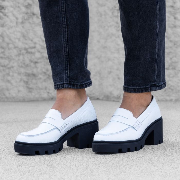 Mocassin de senhora branco