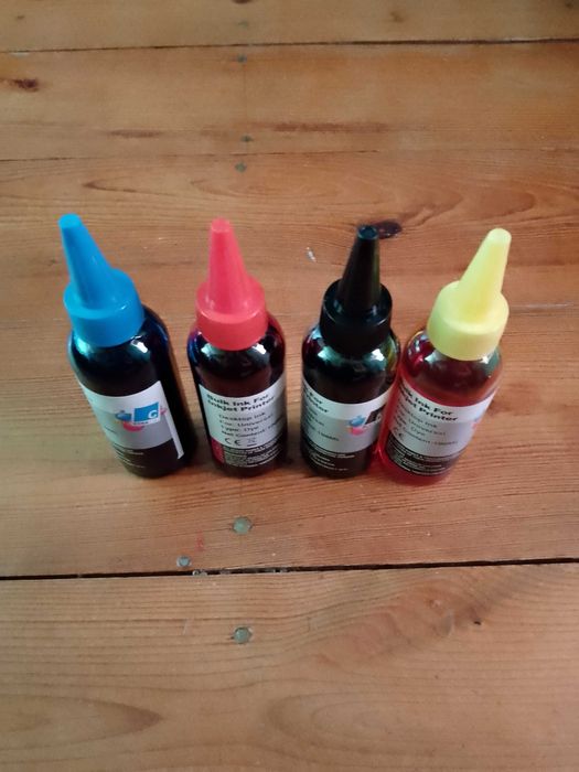 tusz do drukarki 4 po 100 ml