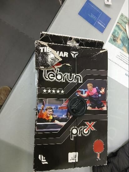 Raquete de ping pong club - Lebrun Pro X 5* ITTF