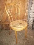 Krzesło Fameg Radomsko gięte rattan thonet thonetowskie