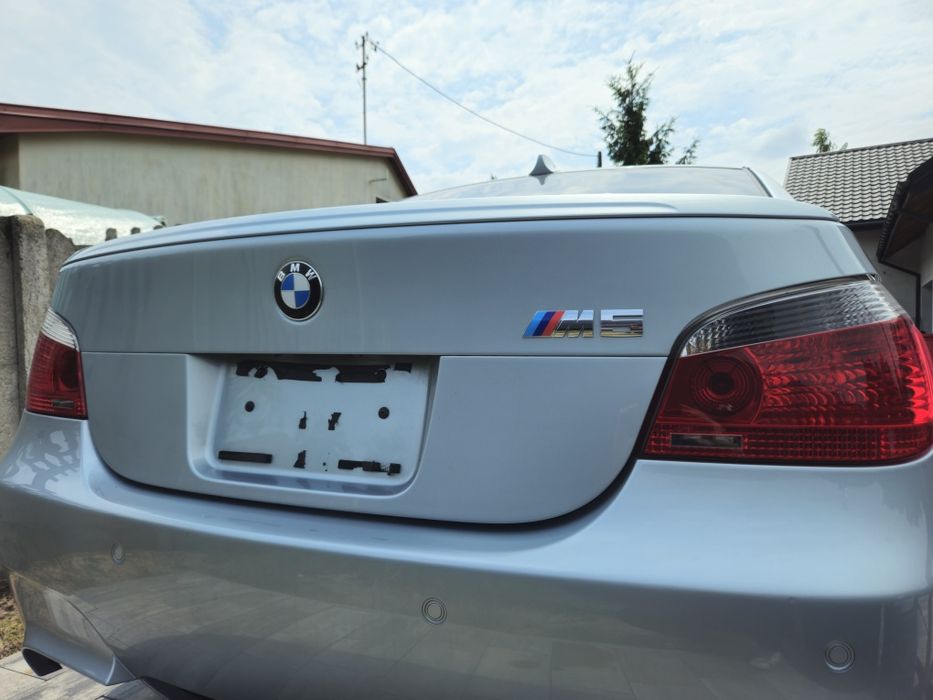 Klapa tylna bagażnika Bmw M5 e60 Oryginał Japonia Silverstone