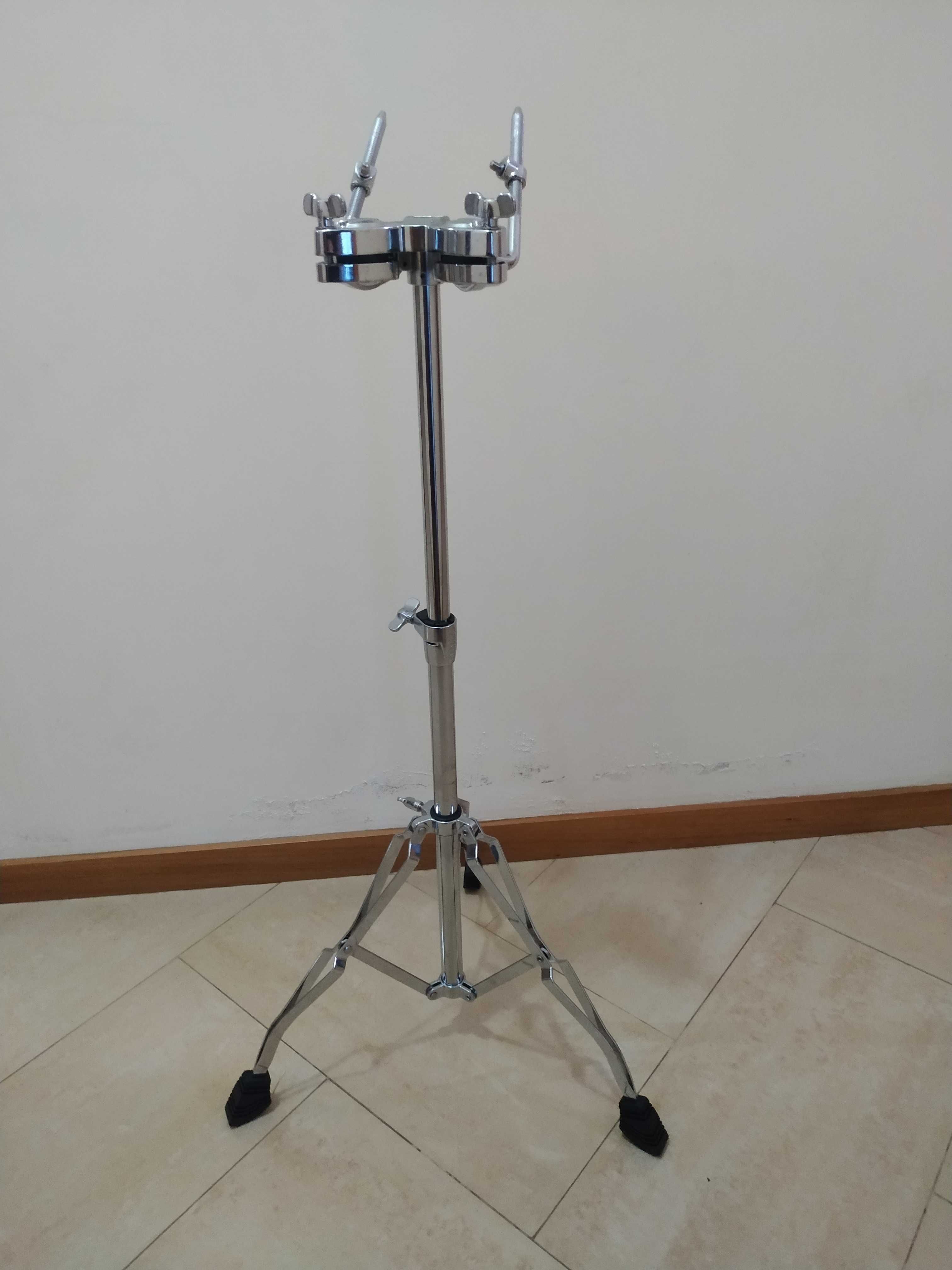 2x TAMA HTW49WN Double Tom Stand – Profissionais, estáveis, com fatura