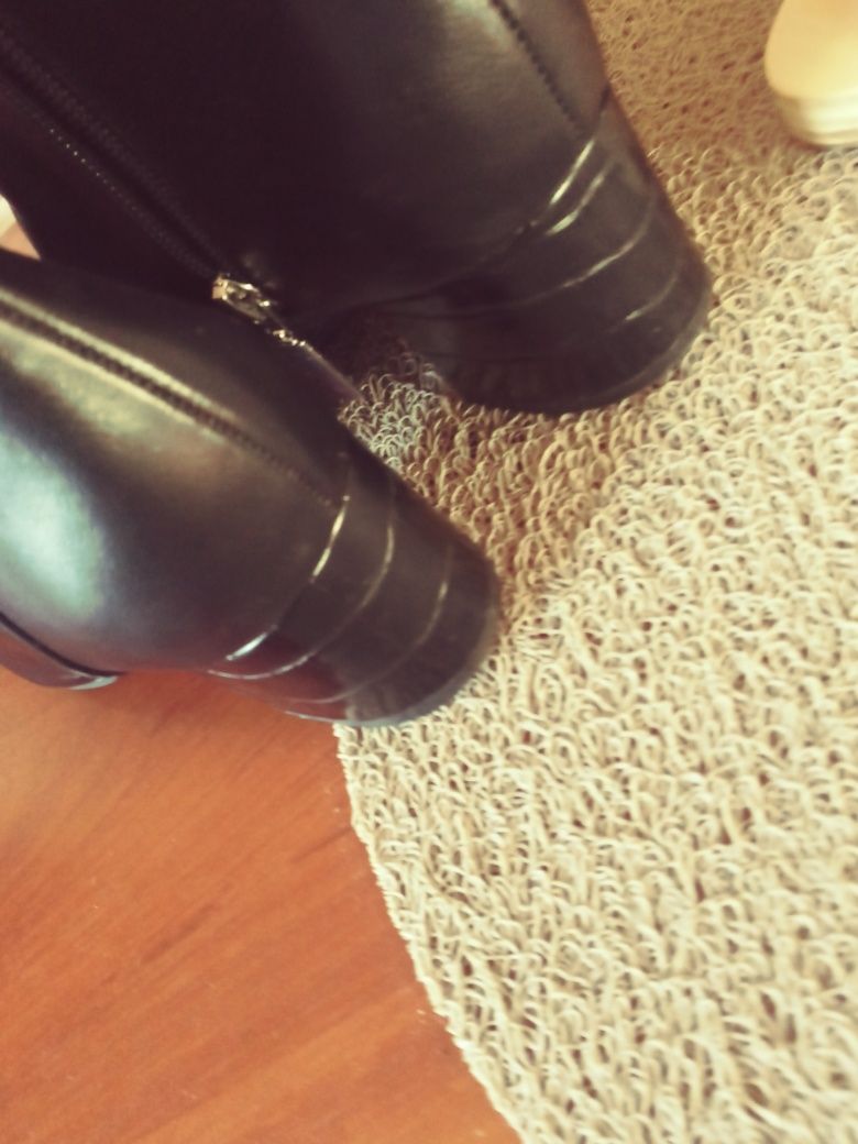 Botki czarne primark 36 uk 3 obvas 5cm