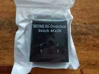 HDMI Switch Bi-direcional 2x1 / 1x2