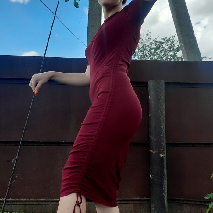 Плаття міді літнє