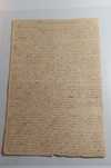 Manuscrito de Salazar de 1906 "Uma Descamisada" | Assinado por Salazar
