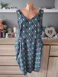 Sukienka w Print #Praca 3XL - 4XL