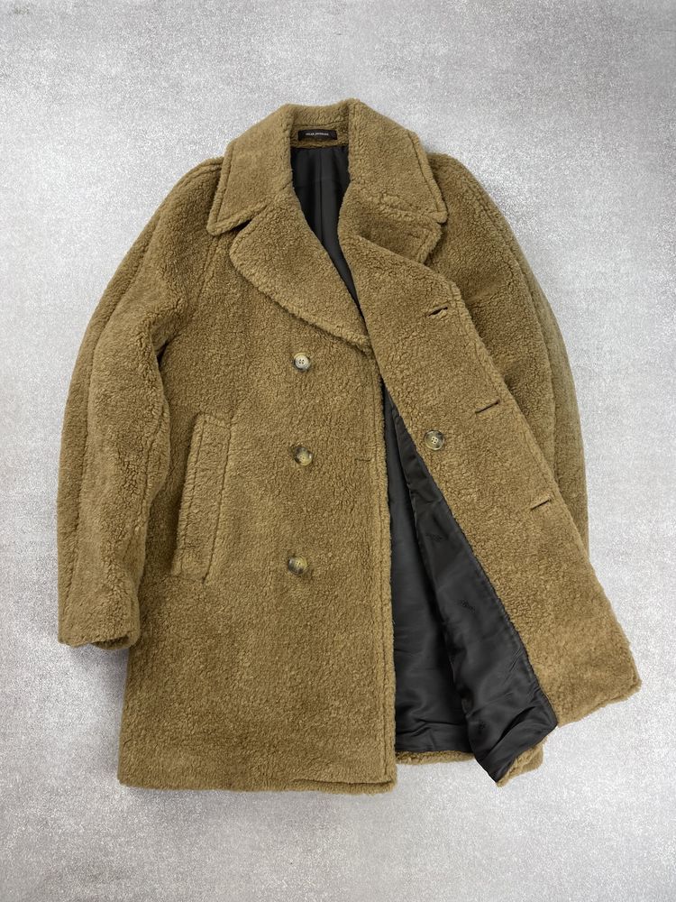 Oscar jacobson sky teddy coat чоловіче пальто оригінал