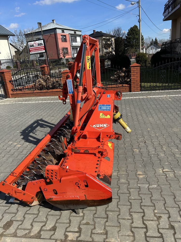 Agregat brona wirowa Kuhn HRB 302 D 3m super stan bdb uprawowo siewny