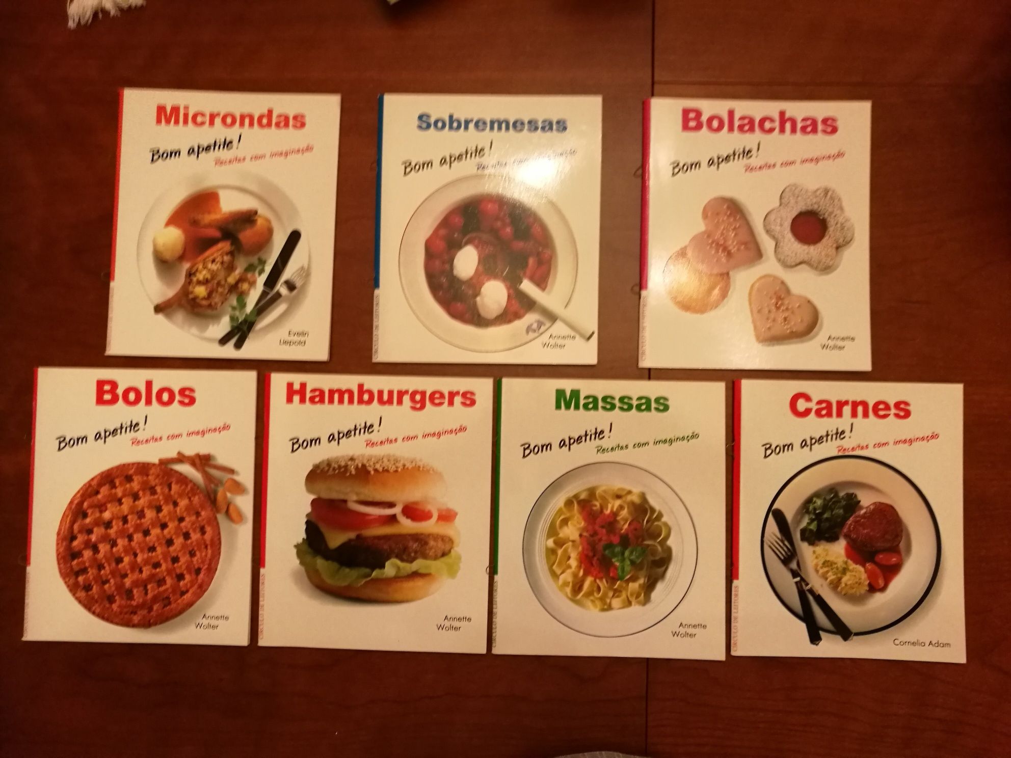 Livros de culinária diversos