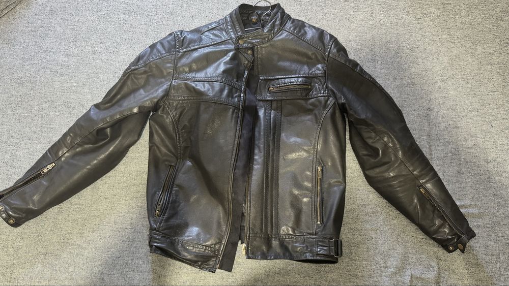 Blusão / moto / motard Couro Legítimo