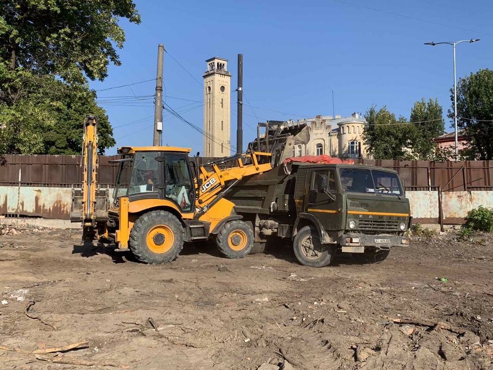 Вивіз будівельного сміття,бою. Демонтаж.Спецтехніка.Чорнозем.Зіл.Камаз