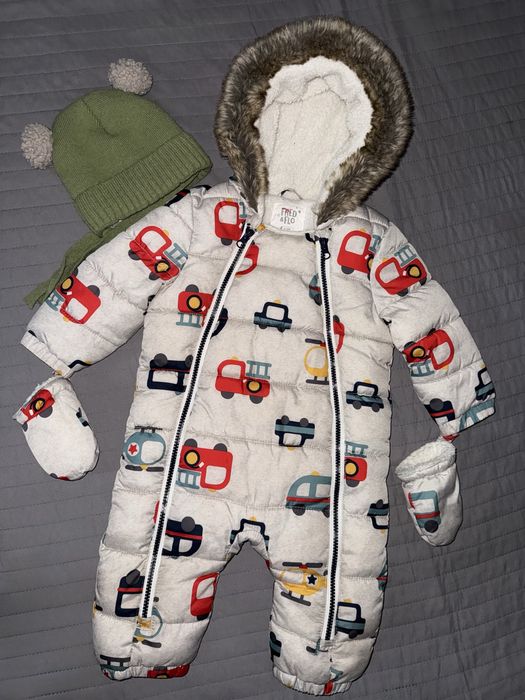 Зимовий комбінезон на хлопчика