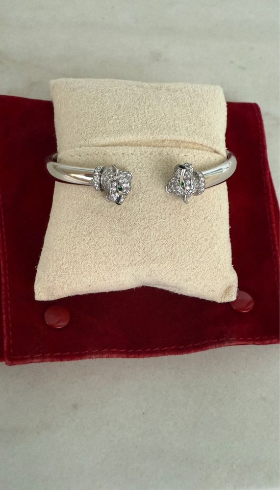 Браслет Cartier Panthere оригинал, существенно дешевле бутика