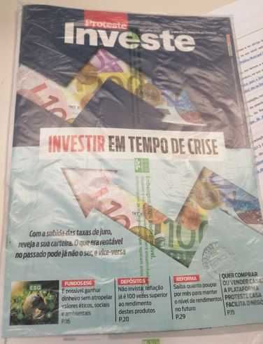 4 revistas Proteste Invest Edição mensal + Conta e Direitos