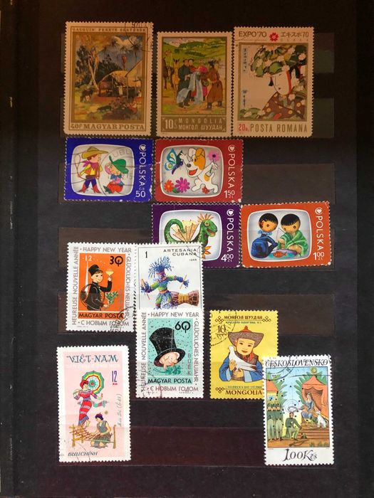 Pilnie Sprzedam kolekcję znaczków z okresu komunizmu