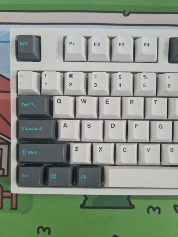 Leopold FC900R White and Grey PD Wired Keyboard / Леопольд клавиатура