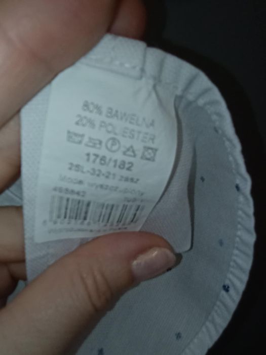 Koszula Tudor biała