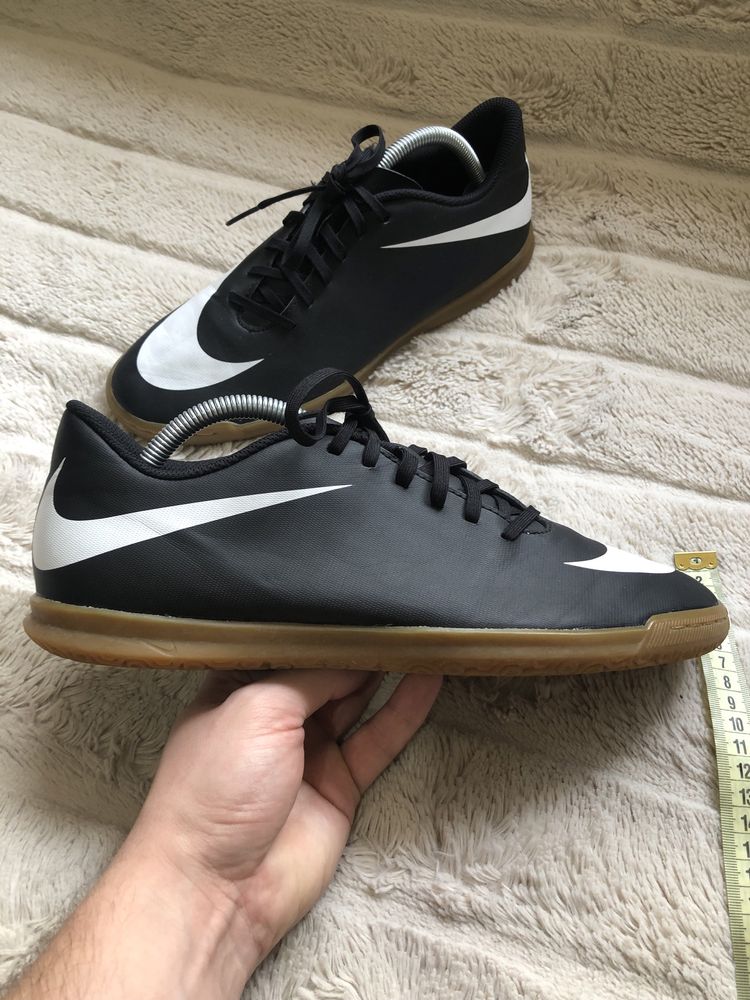 NIKE Bravatax II IC (43) 27.5см мужские футзалки бутсы обувь для зала