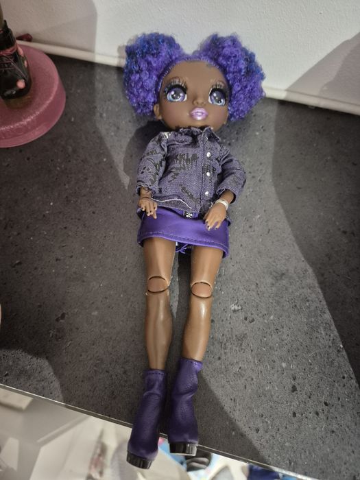 Lalka rainbow high fioletowa