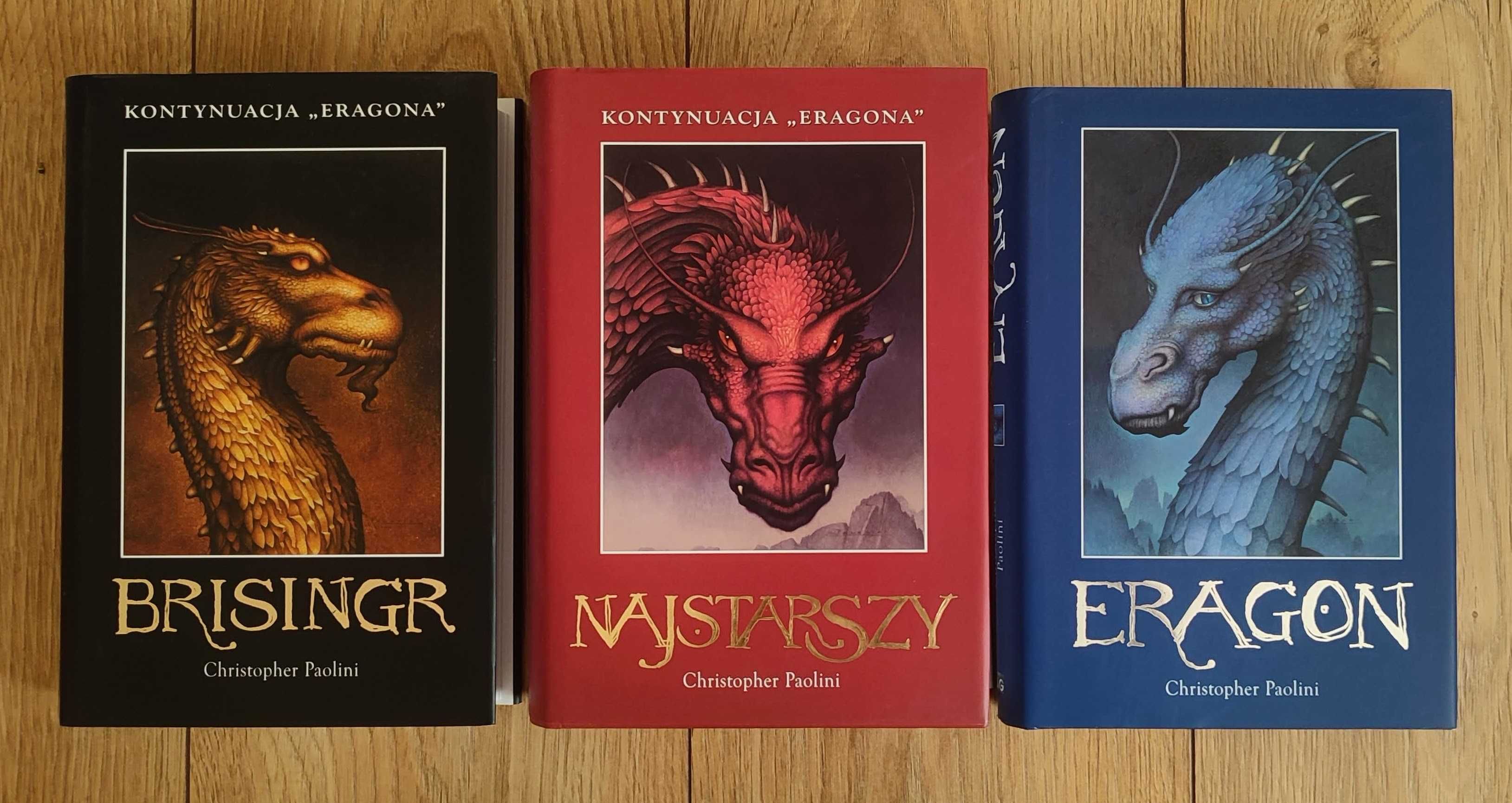 Seria, Eragon, Najstarszy, Brisinger. Christopher Paolini