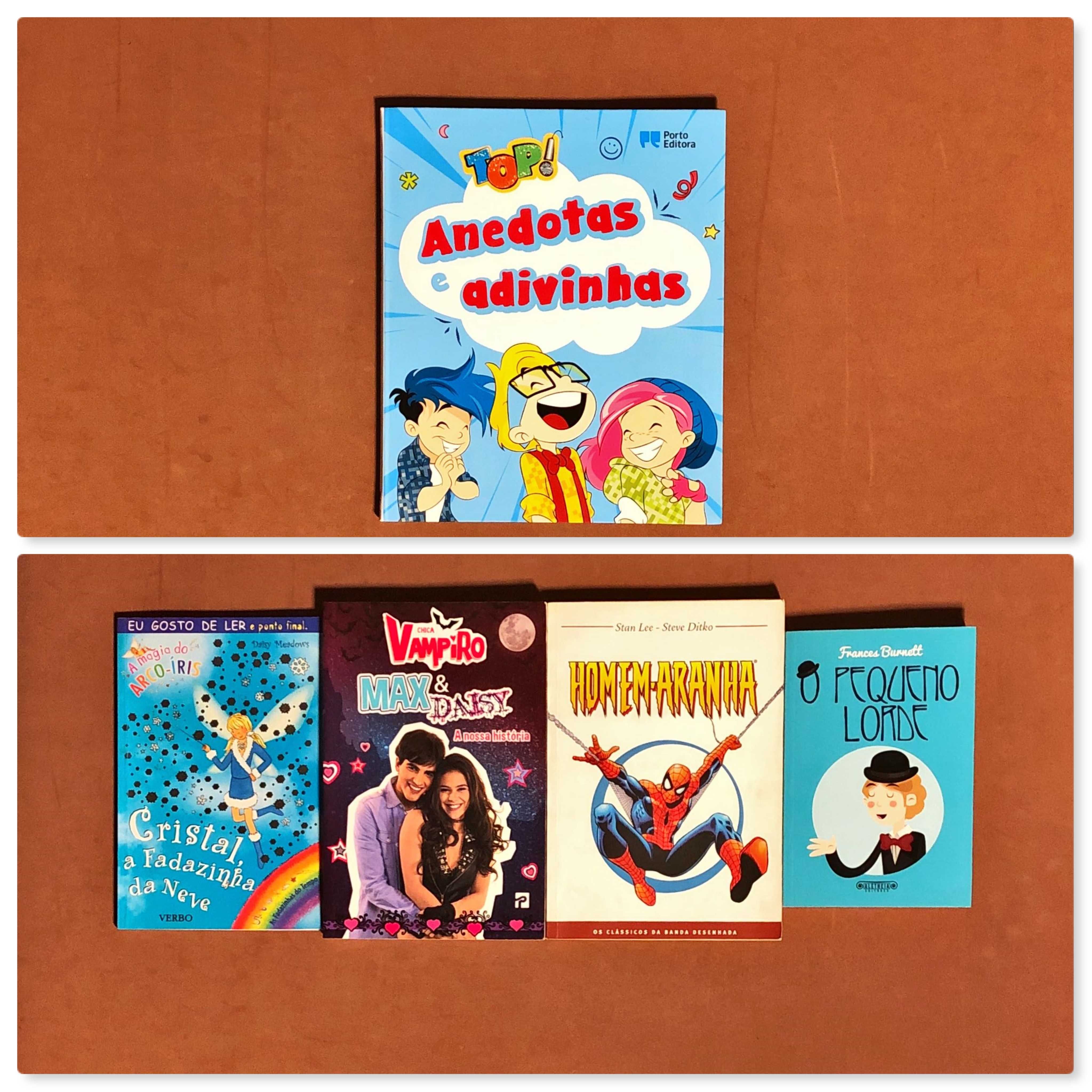 LIVRO [2€ cada] Anedotas Chica Vampira Lorde Infantil Juvenil DIVERSOS