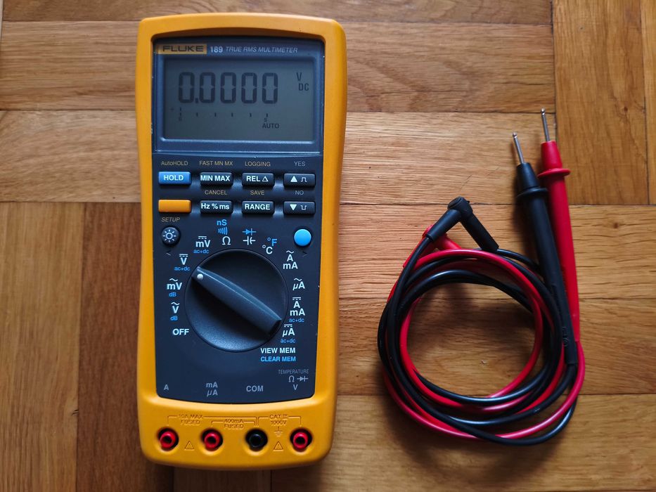 Multimetr Cyfrowy Miernik Prądu FLUKE 189 TrueRMS Biały Kruk