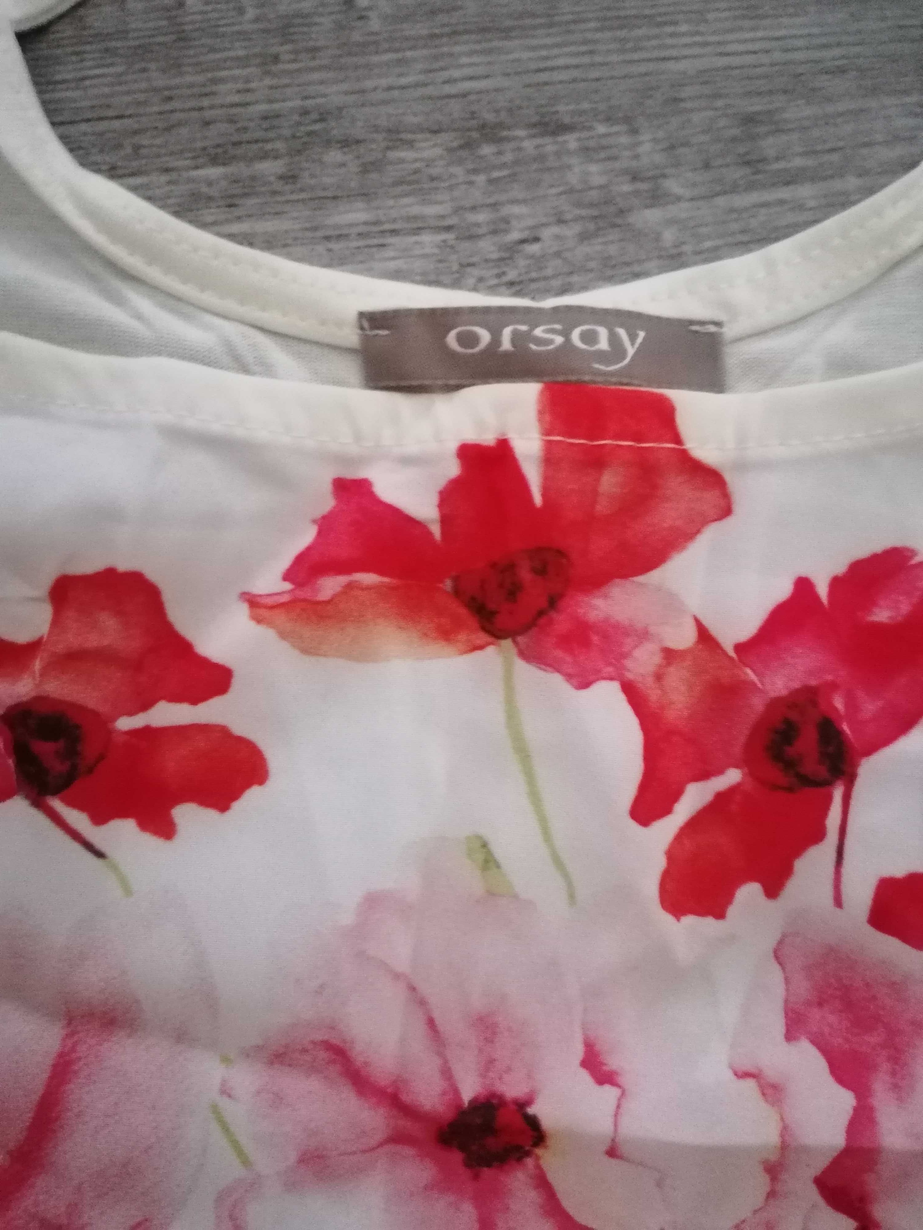 Orsay piękna letnia bluzka w kwiaty