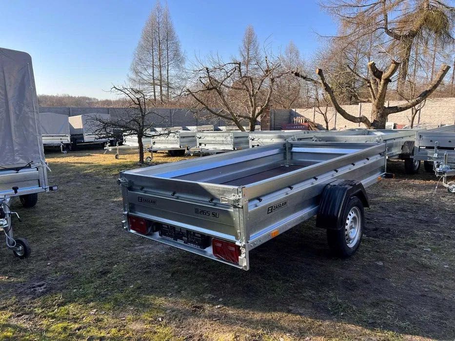 Sprzedam przyczepkę samochodową firmy Zasław 265SU z uchyłem