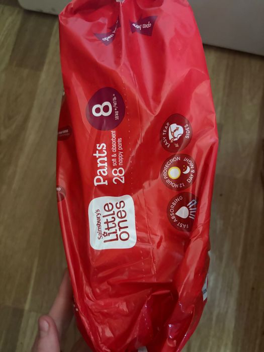 Новые памперсы Pampers 8 9 Little ones 8 нові підгузки трусики