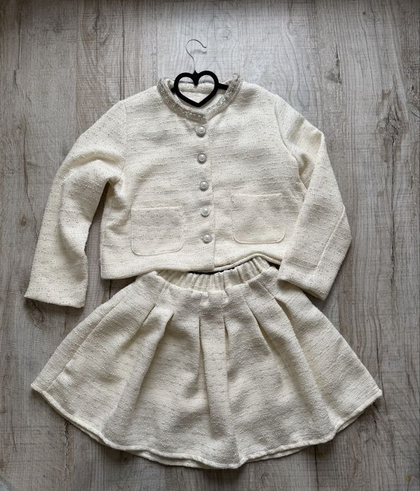 Твідовий нарядний костюм для дівчинки 12 років