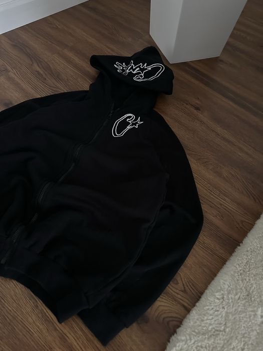 Зип худи corteiz cortez baggy hoodie fit drill sk8 y2k кортез кортеіз